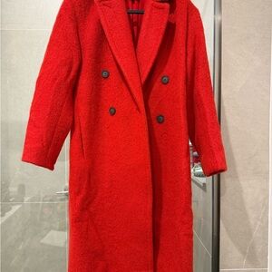Vince Red Teddy Jacket